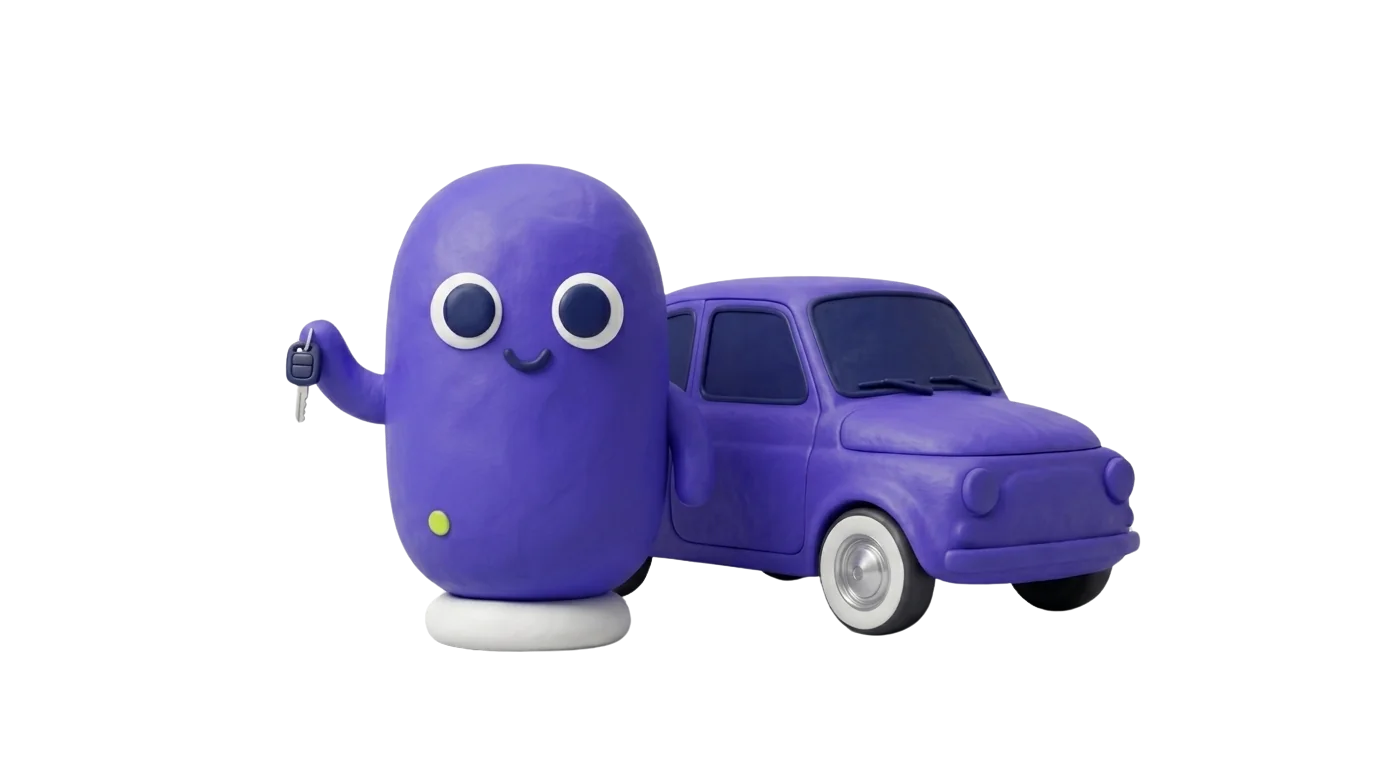 Knety mit Auto